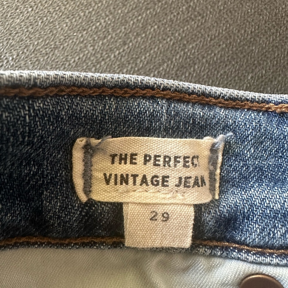 Madewell perfect vintage jeans